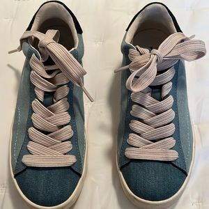 Coach denim sneakers